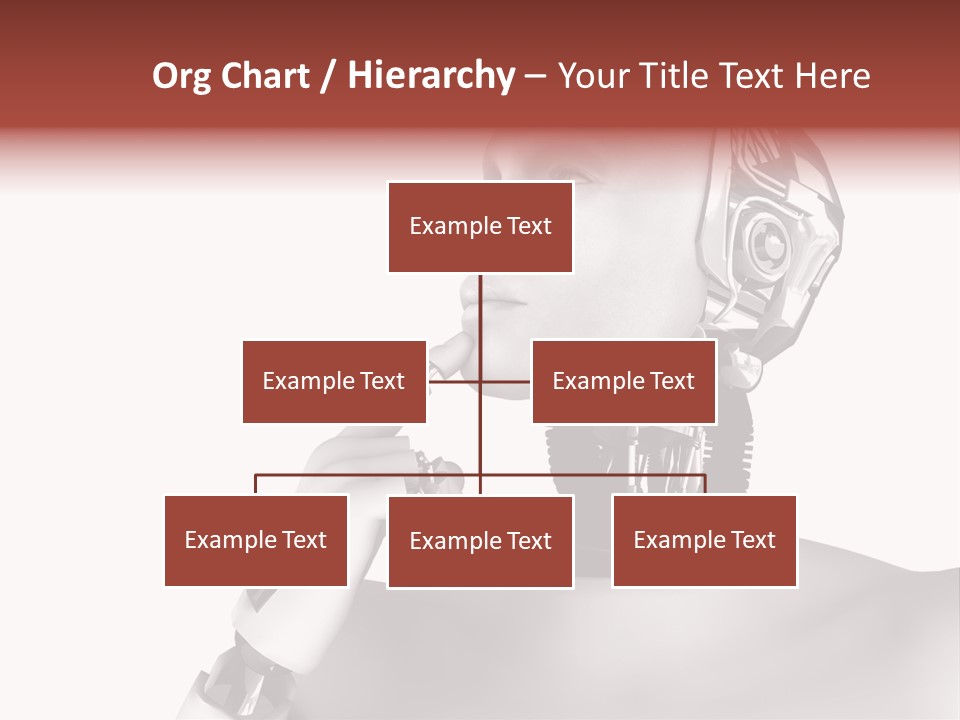 Cybernetics Visioning Robotic PowerPoint Template