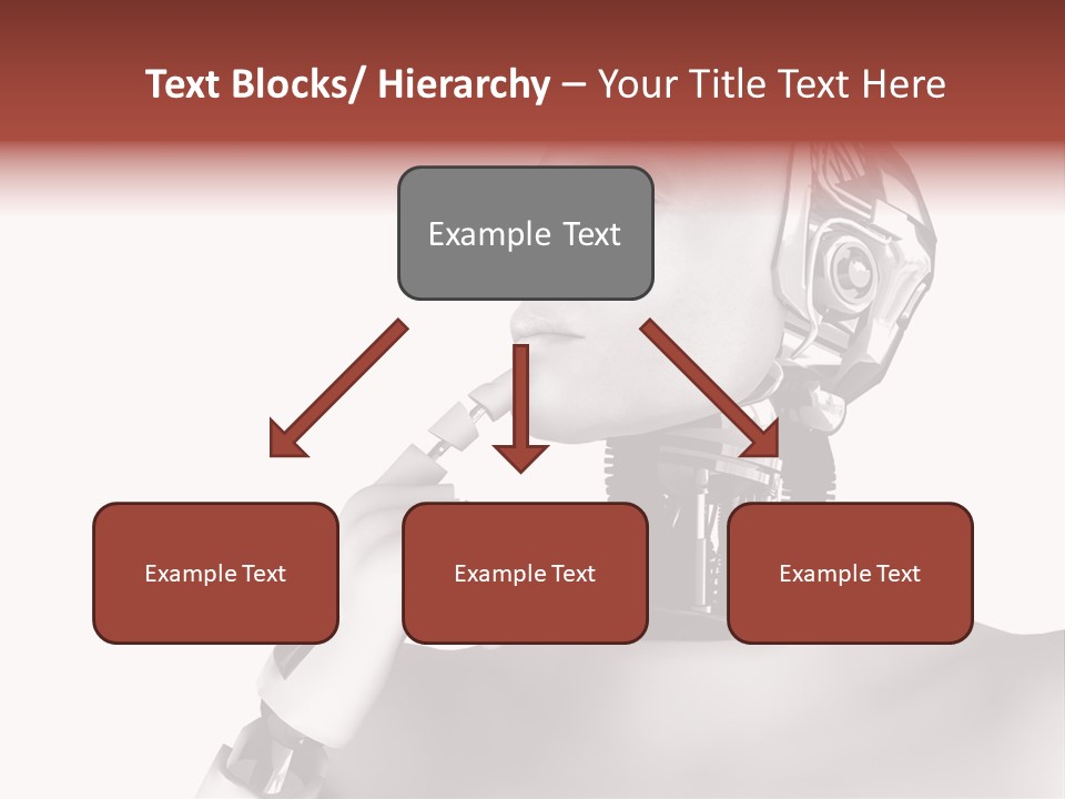Cybernetics Visioning Robotic PowerPoint Template