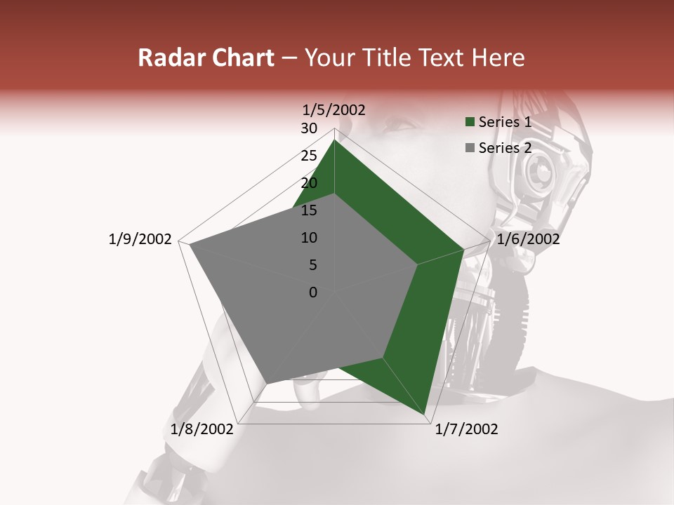 Cybernetics Visioning Robotic PowerPoint Template