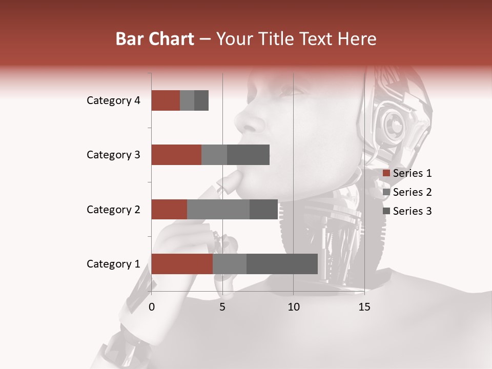 Cybernetics Visioning Robotic PowerPoint Template