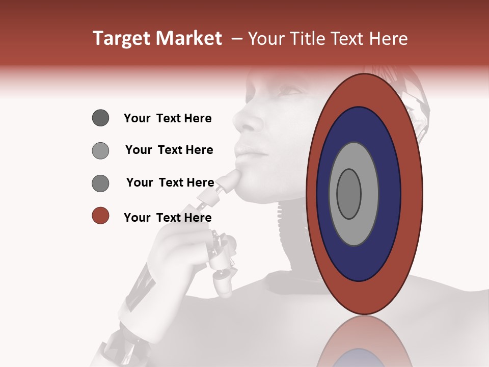 Cybernetics Visioning Robotic PowerPoint Template