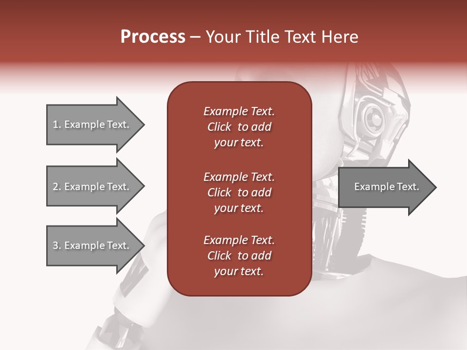 Cybernetics Visioning Robotic PowerPoint Template