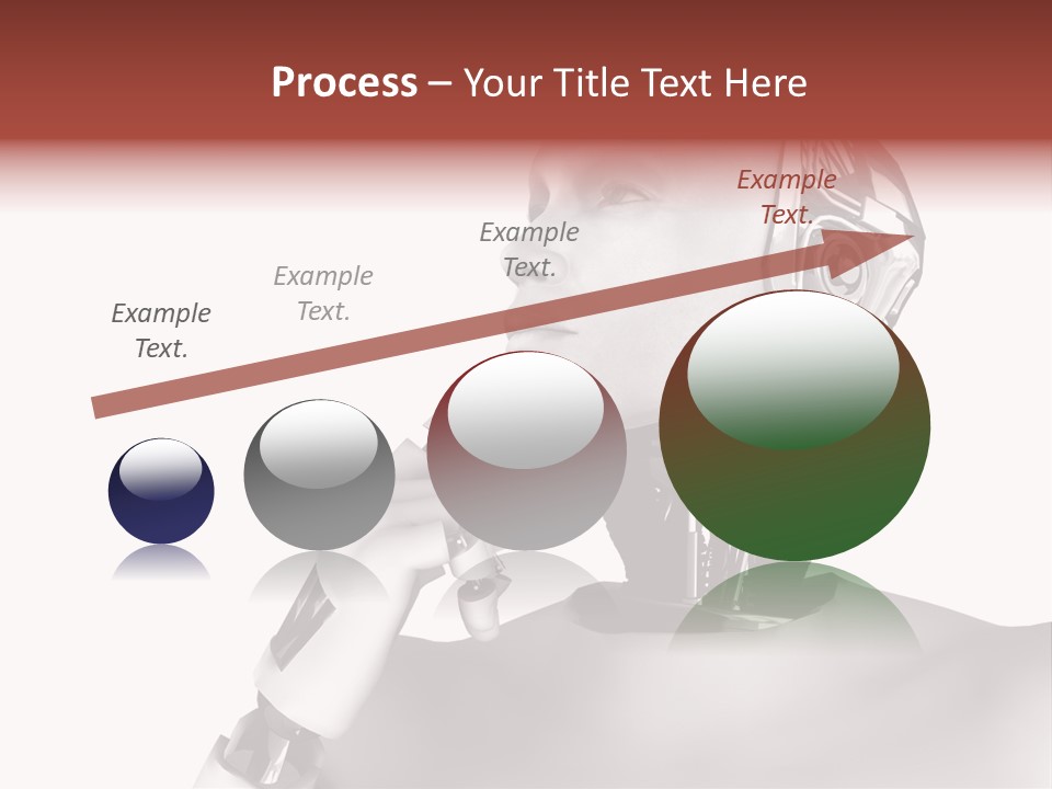 Cybernetics Visioning Robotic PowerPoint Template