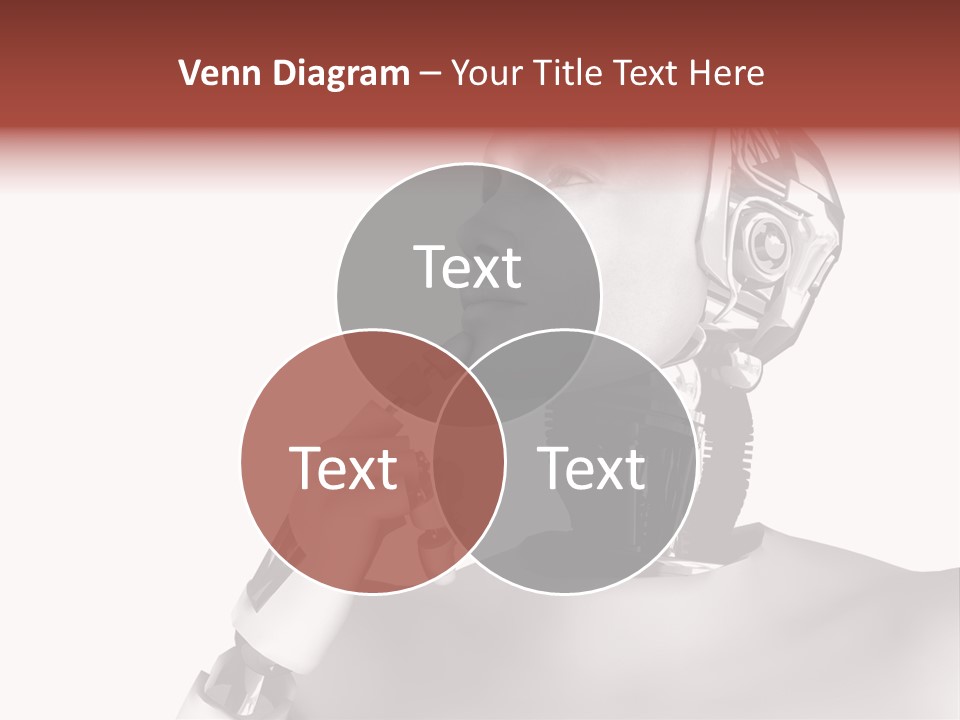 Cybernetics Visioning Robotic PowerPoint Template