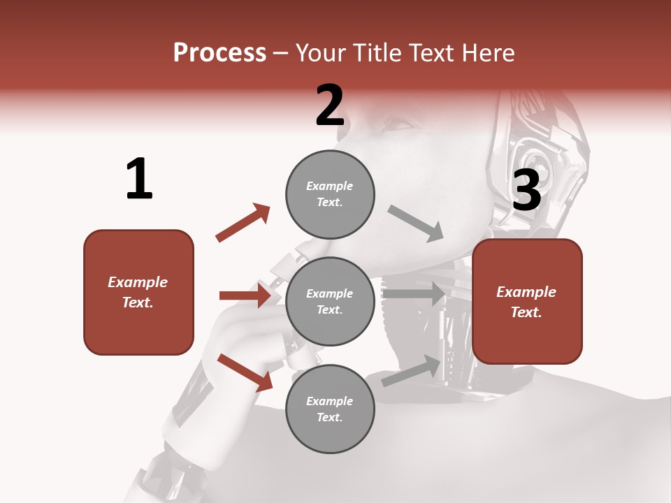 Cybernetics Visioning Robotic PowerPoint Template