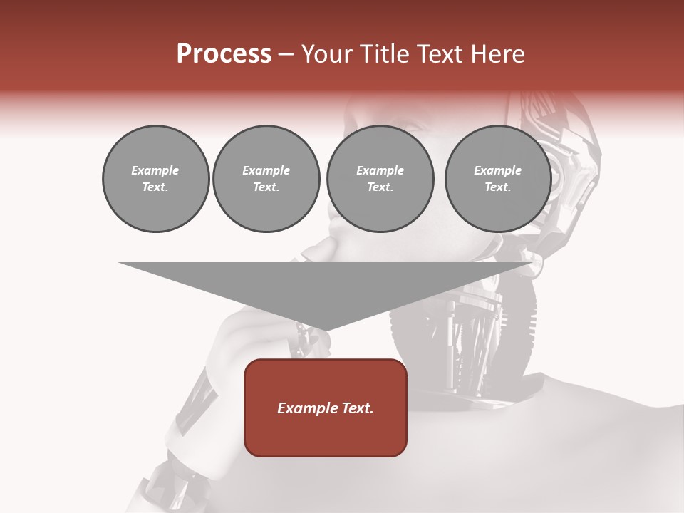 Cybernetics Visioning Robotic PowerPoint Template