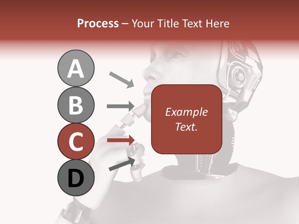 Cybernetics Visioning Robotic PowerPoint Template