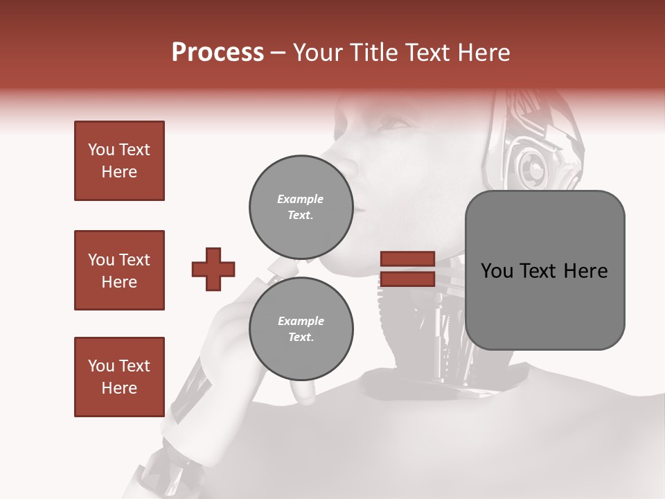 Cybernetics Visioning Robotic PowerPoint Template