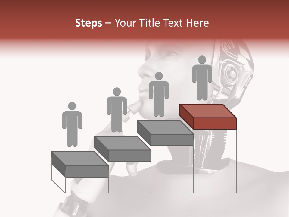 Cybernetics Visioning Robotic PowerPoint Template