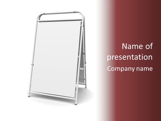 Promo Object Panel PowerPoint Template