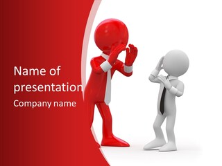 Rejection Manager Suit PowerPoint Template