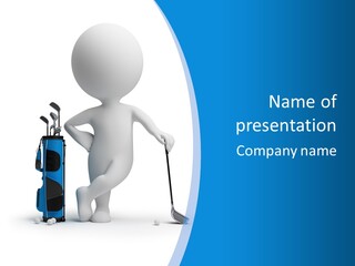 Competition Render Ball PowerPoint Template