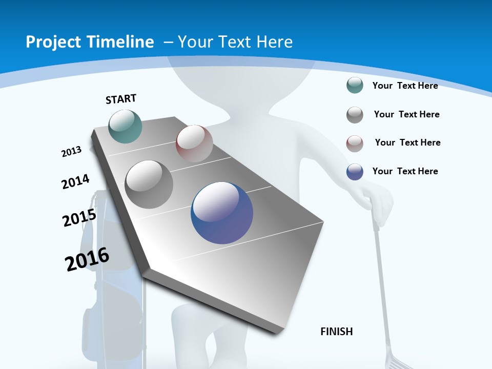 Competition Render Ball PowerPoint Template