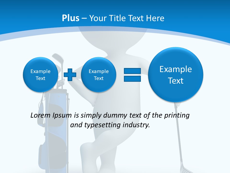Competition Render Ball PowerPoint Template