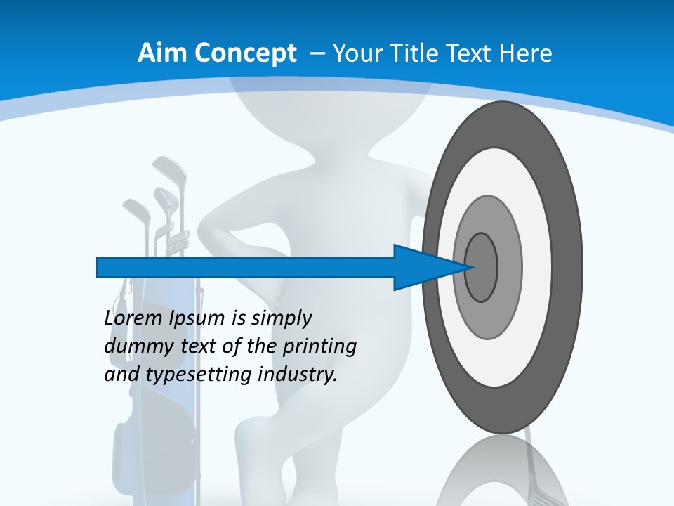 Competition Render Ball PowerPoint Template