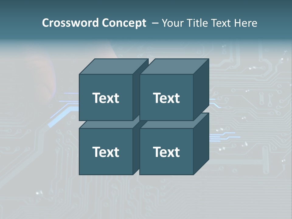 Hardware Circuitry Hitech PowerPoint Template