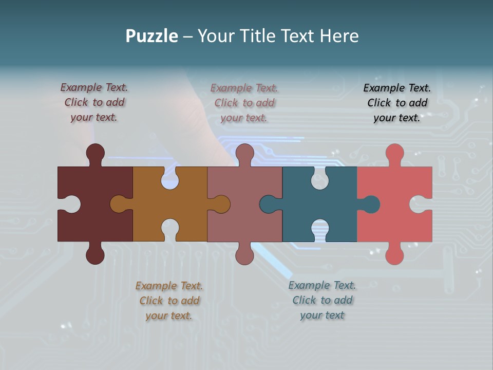 Hardware Circuitry Hitech PowerPoint Template