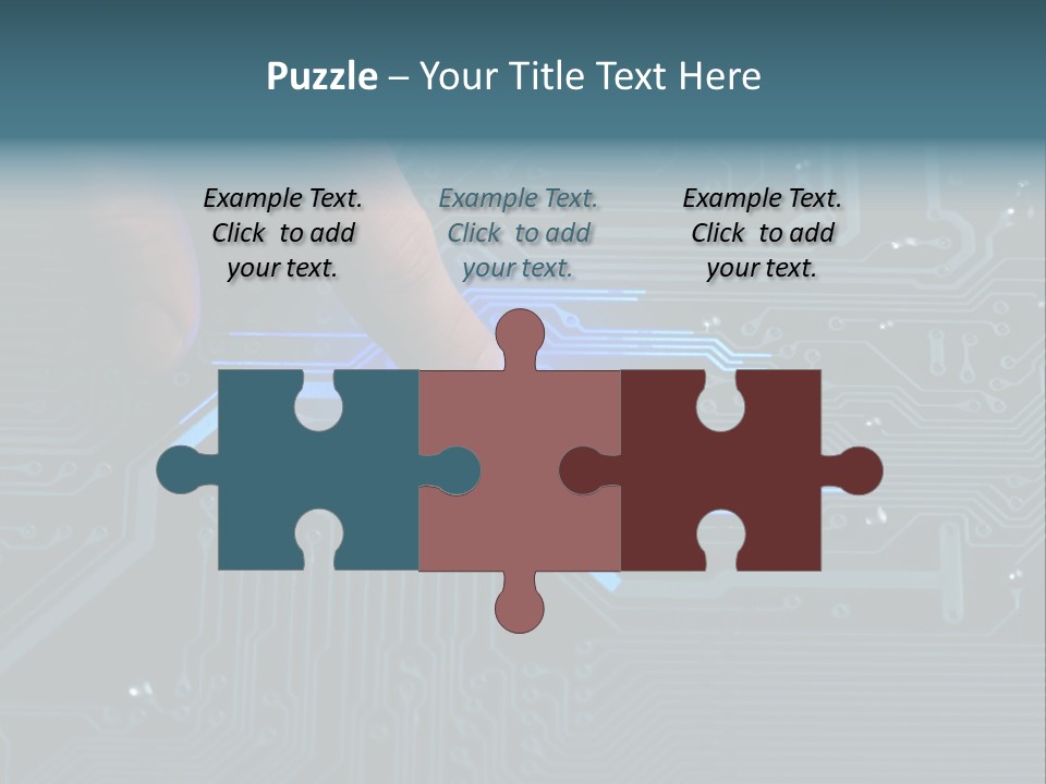 Hardware Circuitry Hitech PowerPoint Template