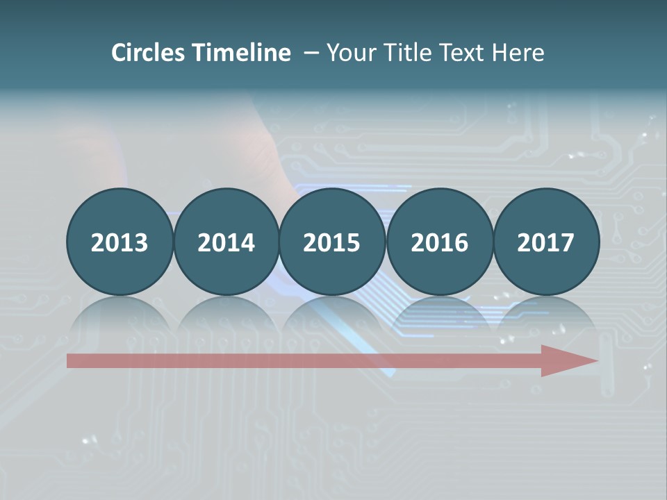Hardware Circuitry Hitech PowerPoint Template