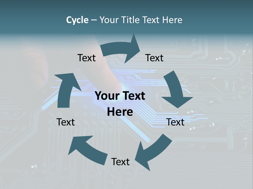 Hardware Circuitry Hitech PowerPoint Template