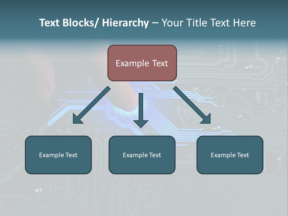 Hardware Circuitry Hitech PowerPoint Template