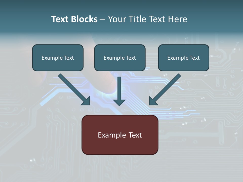 Hardware Circuitry Hitech PowerPoint Template