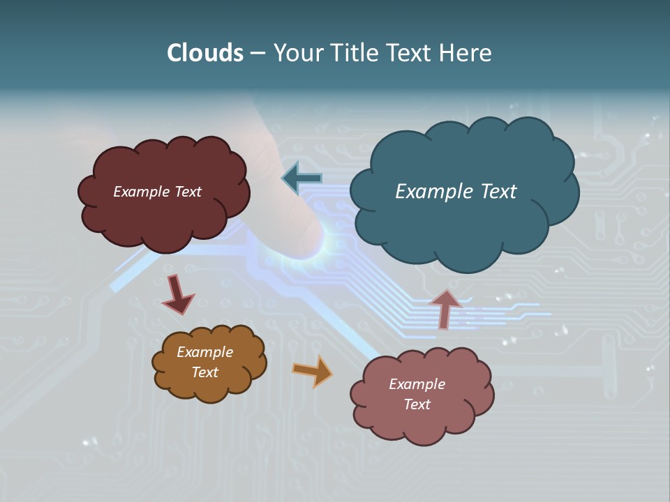 Hardware Circuitry Hitech PowerPoint Template
