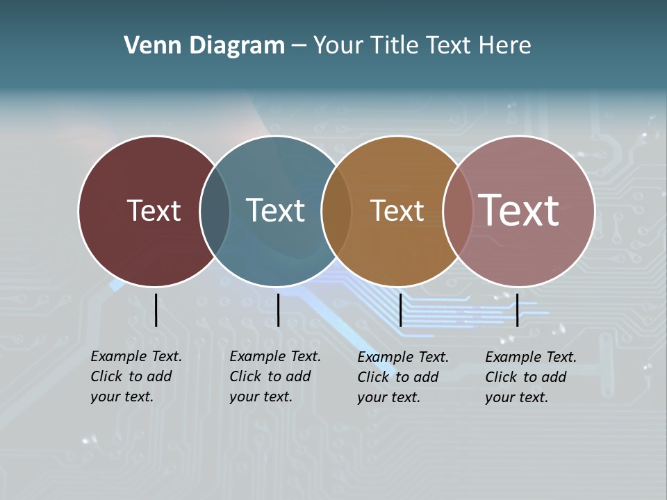 Hardware Circuitry Hitech PowerPoint Template