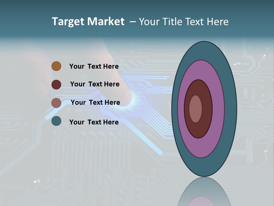 Hardware Circuitry Hitech PowerPoint Template