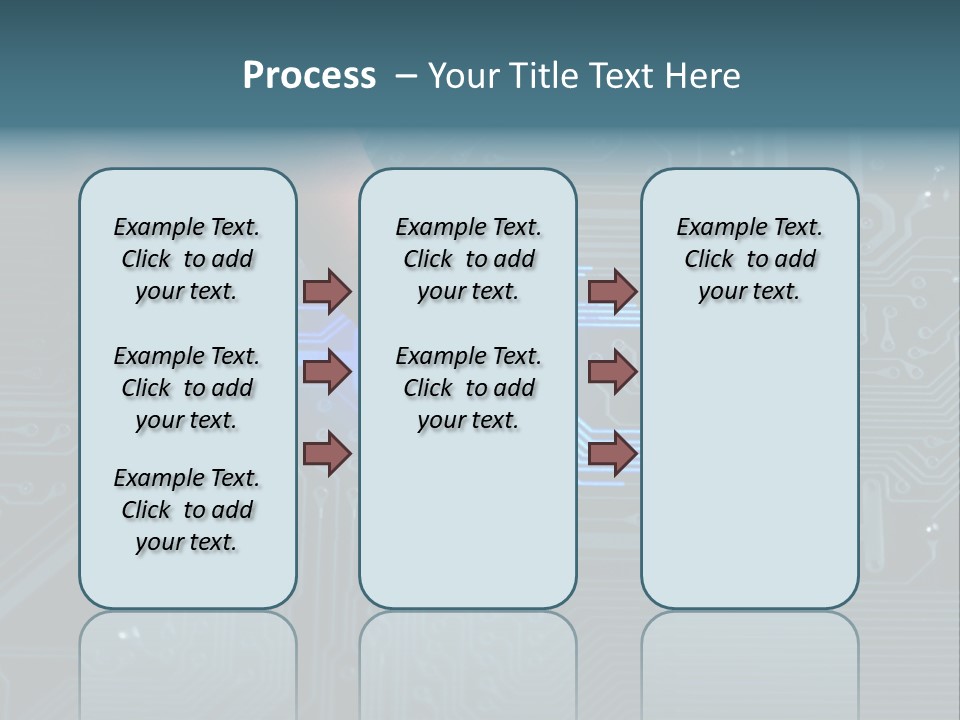 Hardware Circuitry Hitech PowerPoint Template
