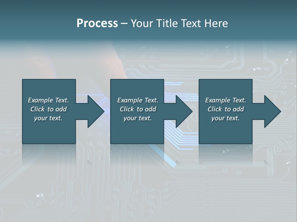 Hardware Circuitry Hitech PowerPoint Template