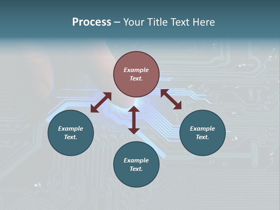 Hardware Circuitry Hitech PowerPoint Template