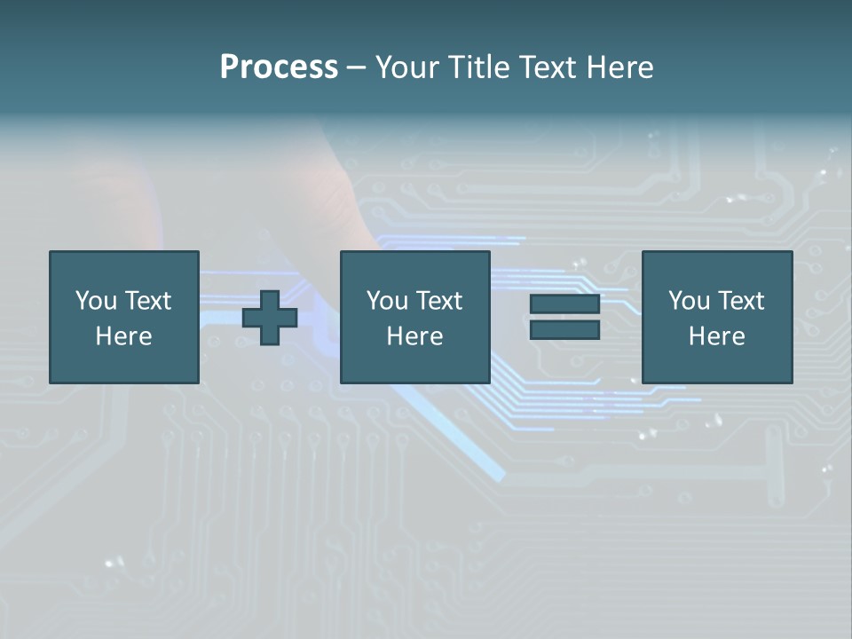 Hardware Circuitry Hitech PowerPoint Template