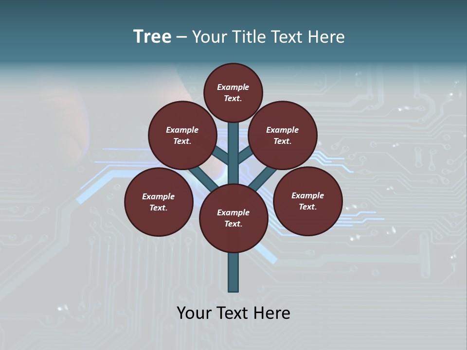 Hardware Circuitry Hitech PowerPoint Template