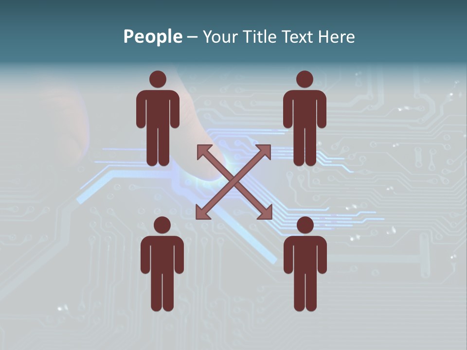 Hardware Circuitry Hitech PowerPoint Template
