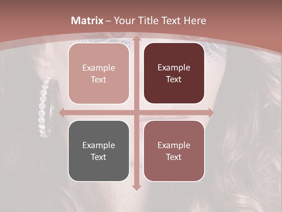 Skin Curly Creative PowerPoint Template