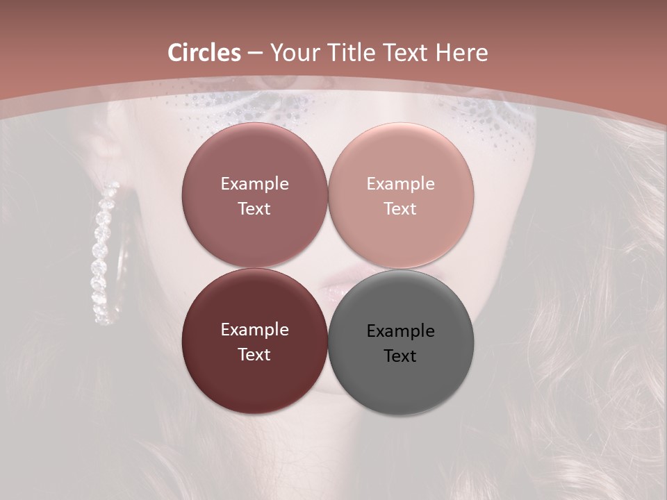 Skin Curly Creative PowerPoint Template