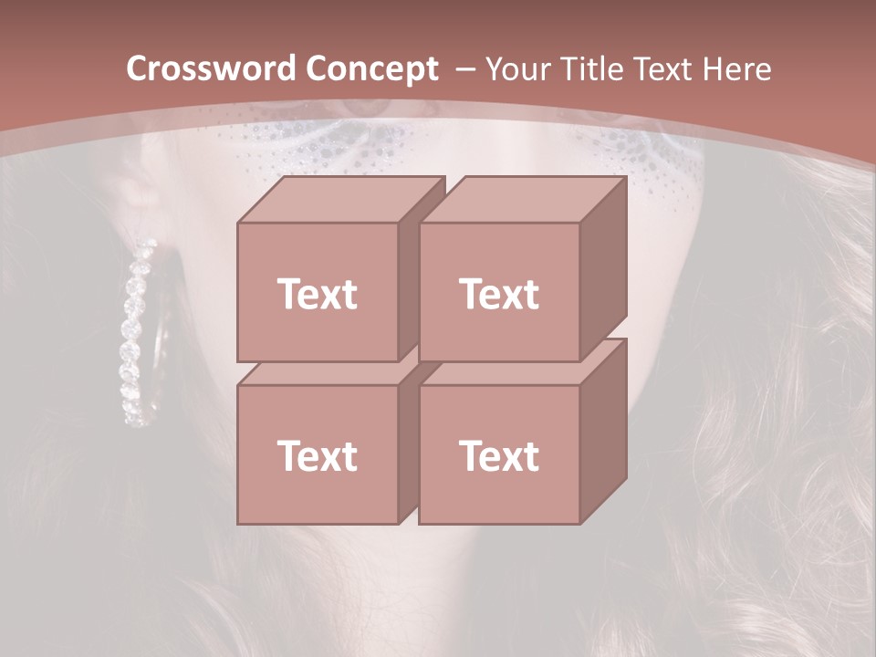 Skin Curly Creative PowerPoint Template