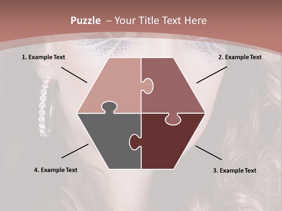 Skin Curly Creative PowerPoint Template