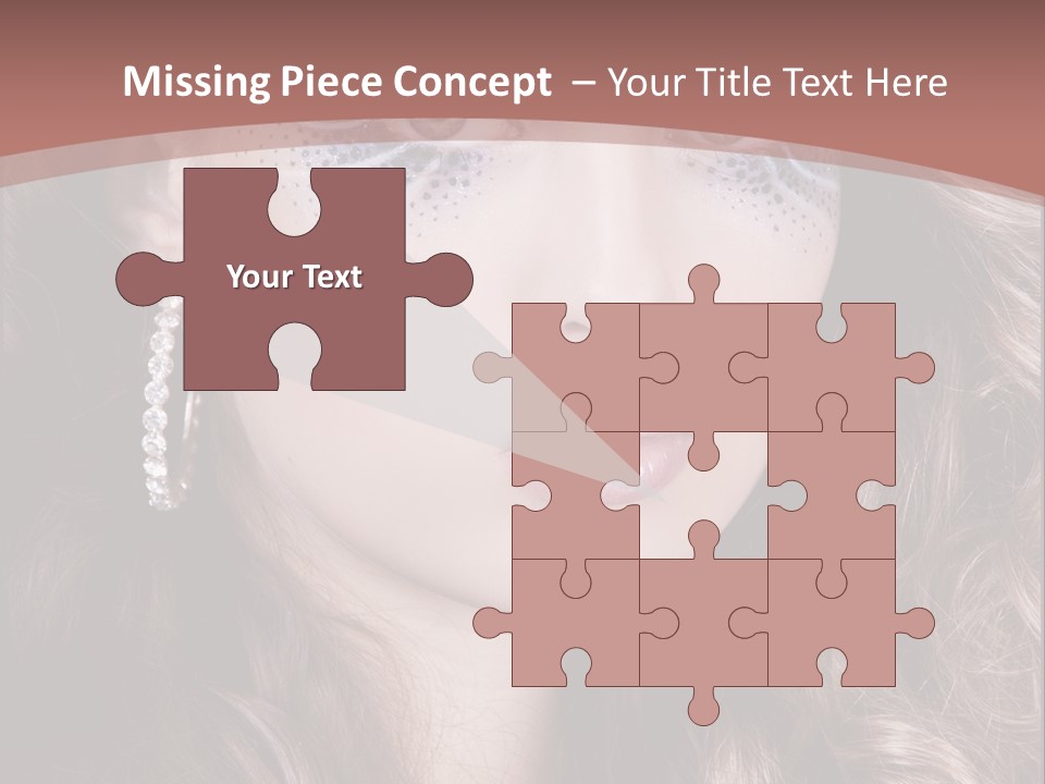 Skin Curly Creative PowerPoint Template