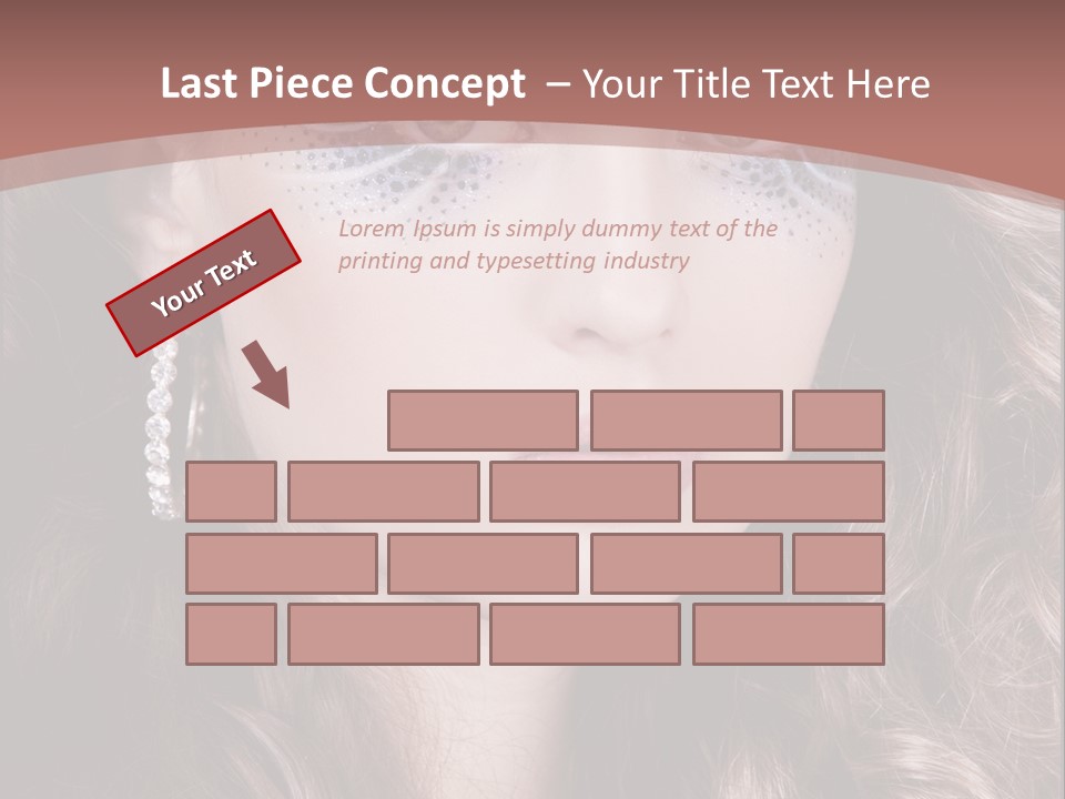 Skin Curly Creative PowerPoint Template