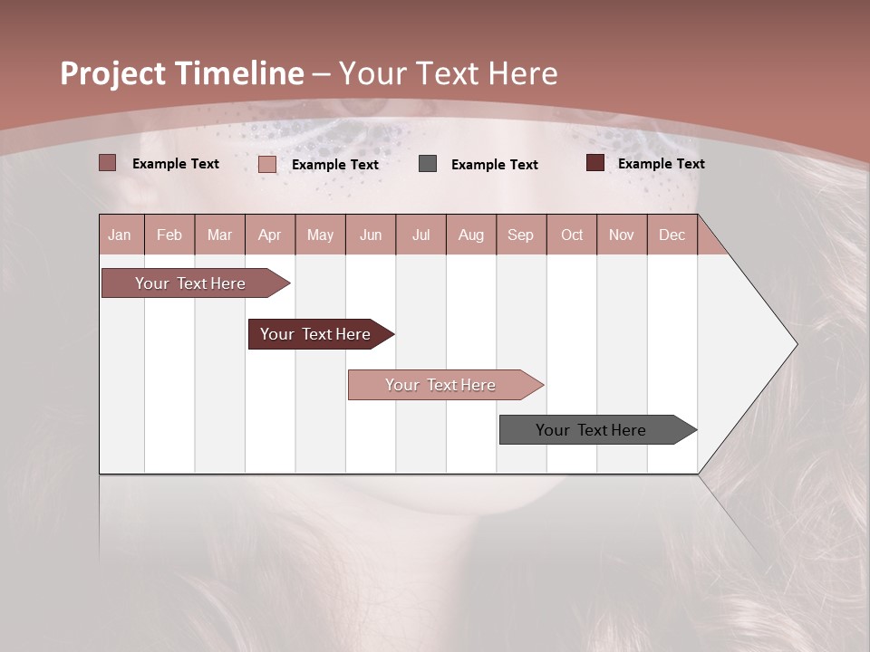 Skin Curly Creative PowerPoint Template