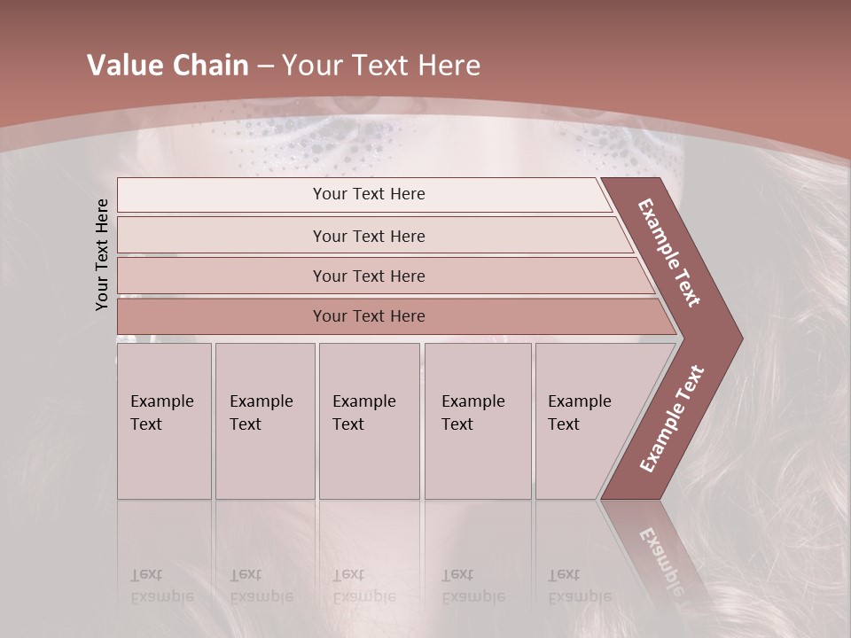 Skin Curly Creative PowerPoint Template