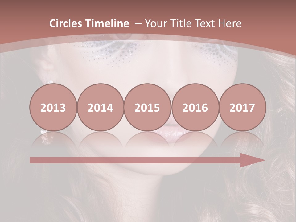 Skin Curly Creative PowerPoint Template