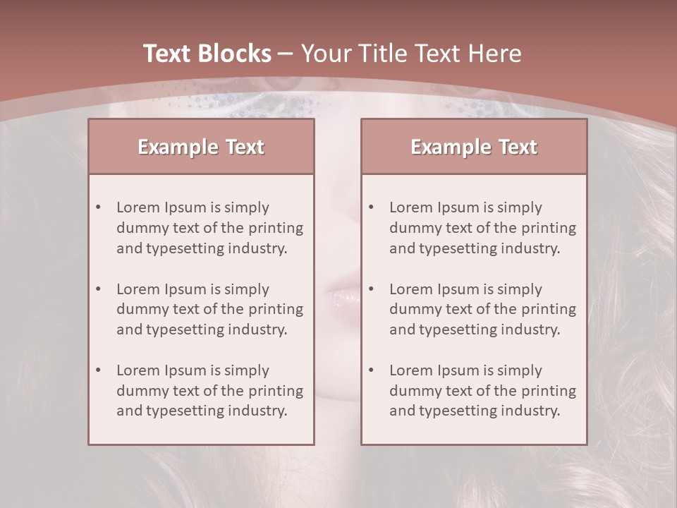 Skin Curly Creative PowerPoint Template