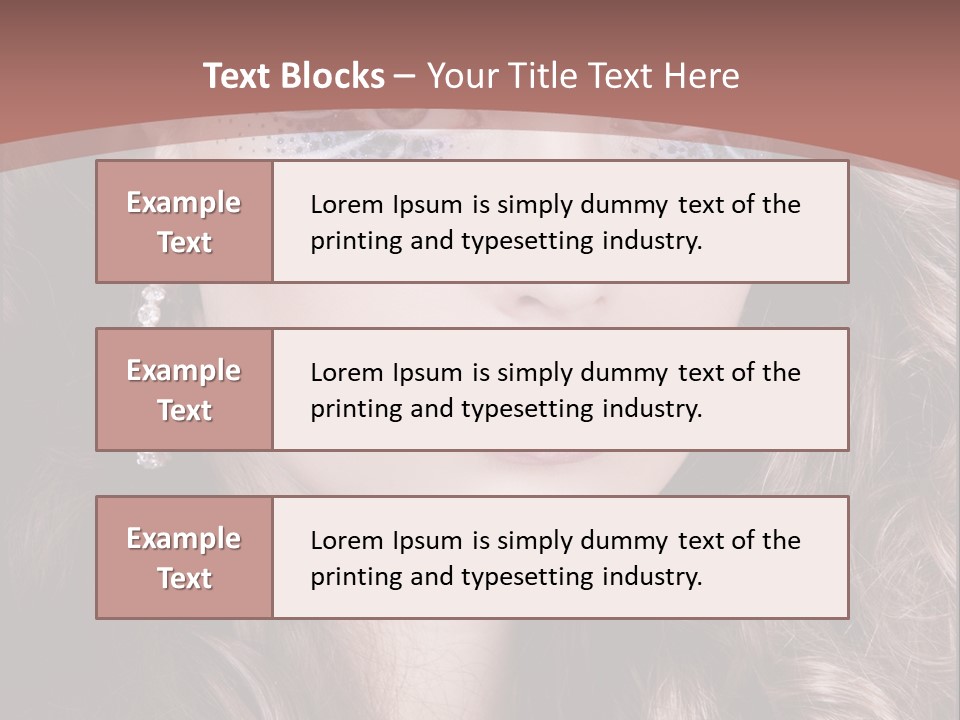 Skin Curly Creative PowerPoint Template