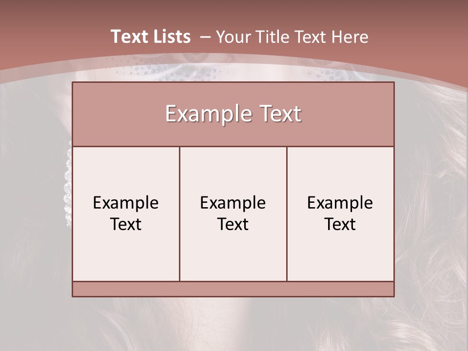 Skin Curly Creative PowerPoint Template