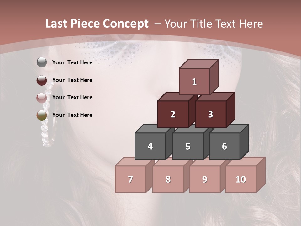 Skin Curly Creative PowerPoint Template