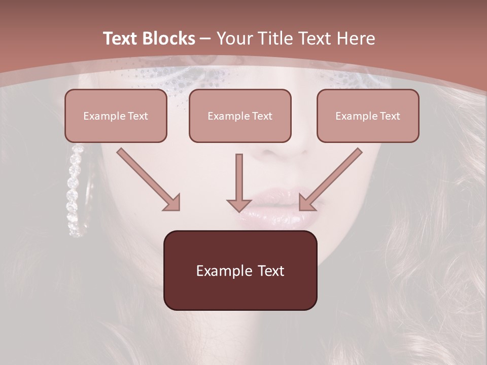 Skin Curly Creative PowerPoint Template