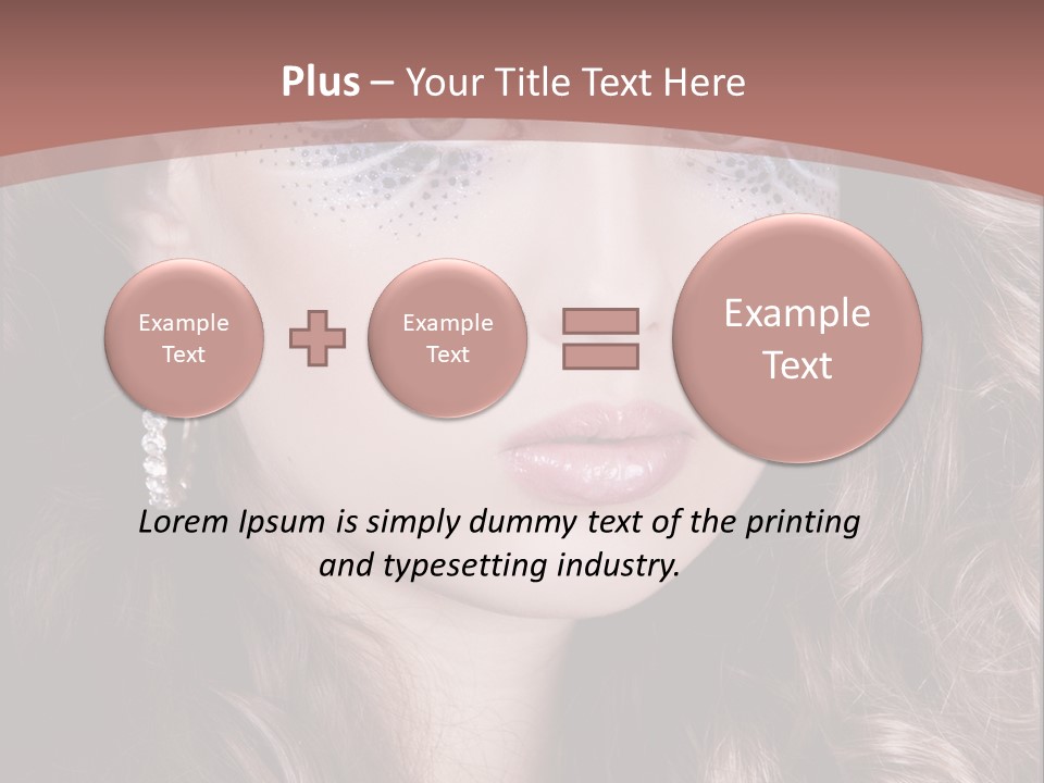 Skin Curly Creative PowerPoint Template